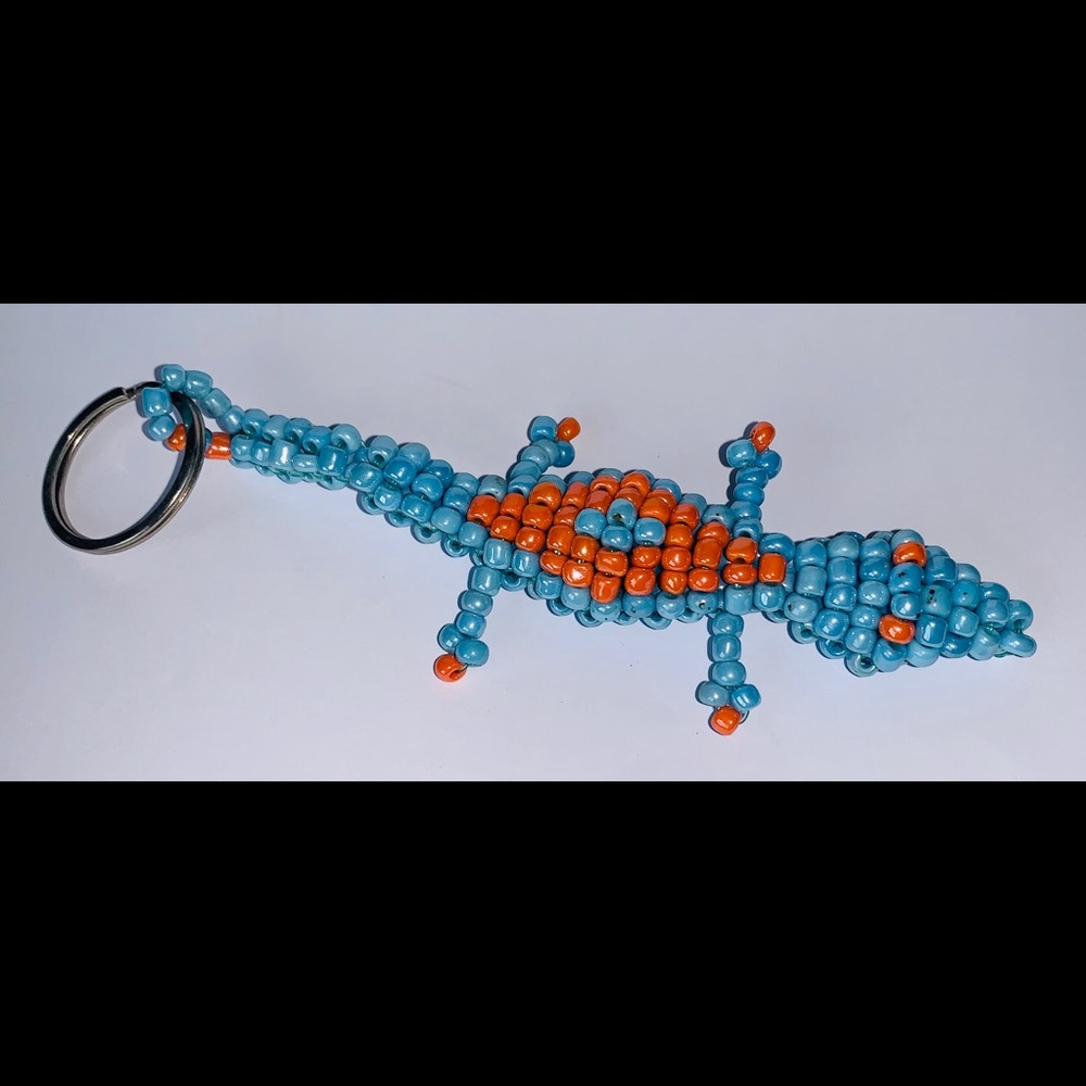 🐊🔑Beaded Alligator Keyring🔑🐊